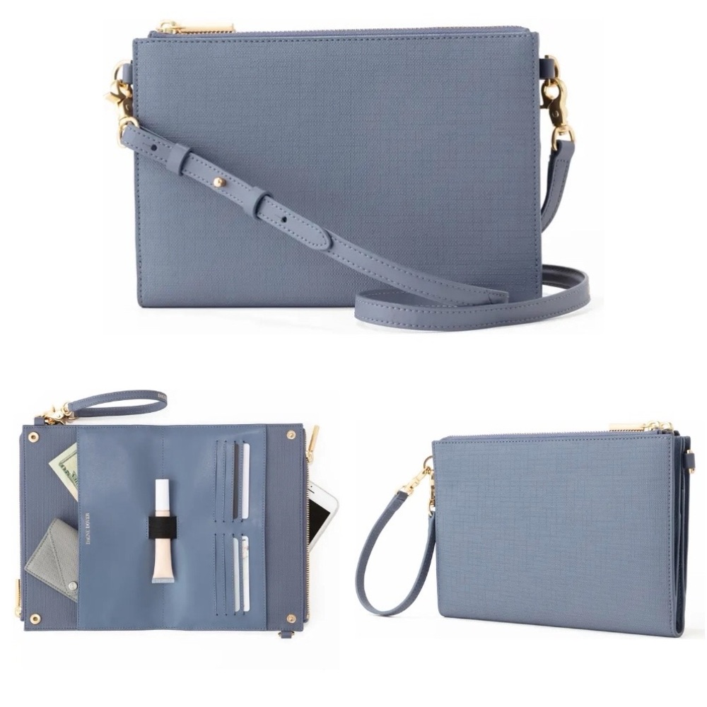 Dagne Dover Essentials Coated Canvas Clutch/Wallet